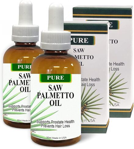 Pure Saw Palmetto Oil Organic Natural 60-90-day Supply Unlike Inefficient Powders Support Prostate Health Sleep Better Reduce Frequent Urination DHT Blocker Stop Hair Loss (1 Fl Oz) in Saudi Arabia