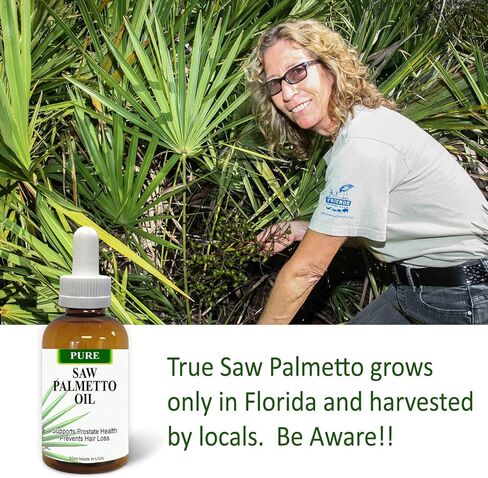 Pure Saw Palmetto Oil Organic Natural 60-90-day Supply Unlike Inefficient Powders Support Prostate Health Sleep Better Reduce Frequent Urination DHT Blocker Stop Hair Loss (1 Fl Oz) in Saudi Arabia