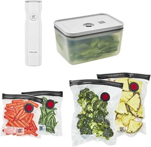 ZWILLING Fresh & Save 20-Piece Vacuum Sealer Bags, Sous Vide Bags - Assorted Sizes in Kuwait