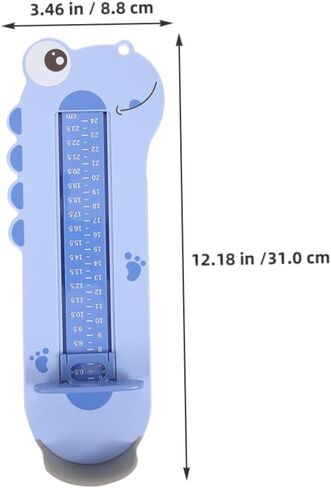 NOLITOY 2pcs Boys and Girls Foot Measuring Device Shoe Fitting Tool Boy Girl Toddlers Gauge Ruler Foot Measurement Device for Home Use in Saudi Arabia