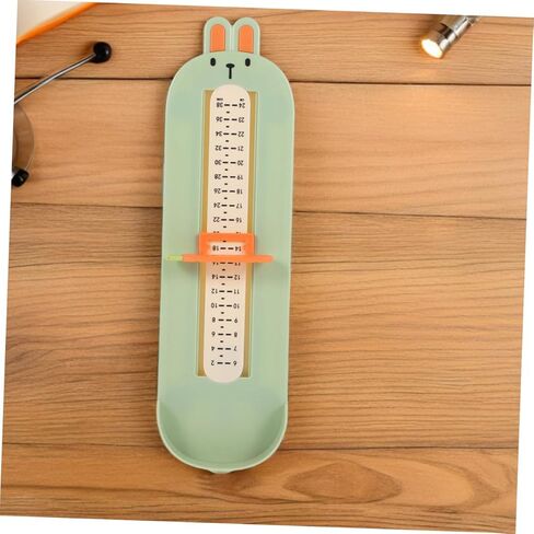 2Pcs Foot Measuring Ruler Accurate Foot Measuring Device for Boy Girl Lightweight Comfortable Shoe Measurement Tool for Home Use in Saudi Arabia