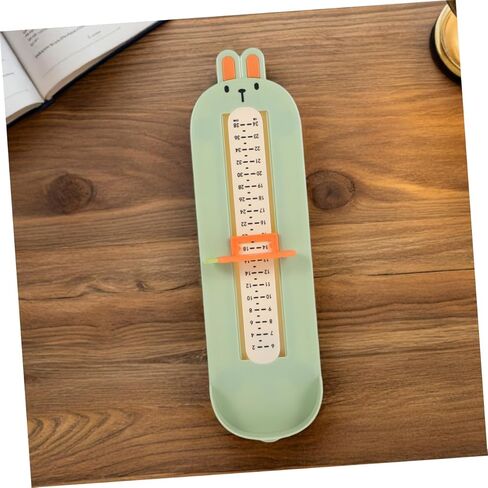 2Pcs Foot Measuring Ruler Accurate Foot Measuring Device for Boy Girl Lightweight Comfortable Shoe Measurement Tool for Home Use in Saudi Arabia
