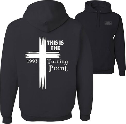 wild custom apparel We Are Charlie Kirk Pocket Front & Back This Is The Turning Point Sweatshirt Hoodies in Saudi Arabia