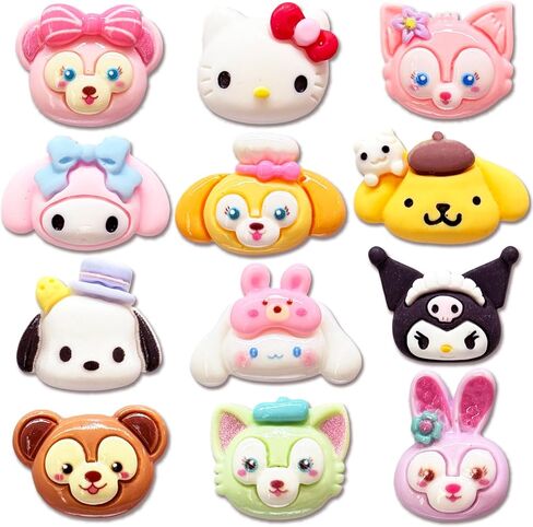 Cartoon Plants Flowers Food Shoe Charms for Croc Clogs Sandals, Cute Resin Shoe Decorations in Saudi Arabia