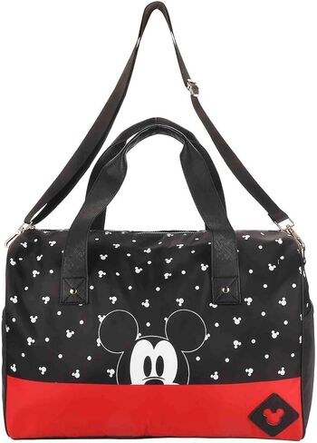 Disney Mickey Mouse Peek-A-Boo Black 20" Duffel Bag in Saudi Arabia