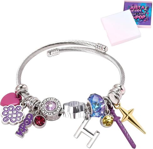 KPop Merch KPop Bracelet for Women Charms Bracelet Hunter Gifts for Fans Korea Pop Accessories Jewelry Friendship Merchandise in Saudi Arabia