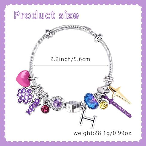KPop Merch KPop Bracelet for Women Charms Bracelet Hunter Gifts for Fans Korea Pop Accessories Jewelry Friendship Merchandise in Saudi Arabia