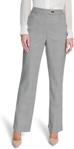 Calvin Klein Womens Mid Rise Wide Leg Belt Detail Pant in Saudi Arabia
