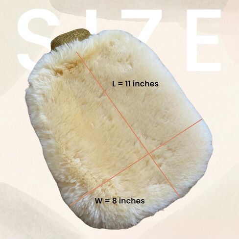 Natural Sheepskin Hot Water Bottle Rubber with Soft Cover, Hot Water Bottle for Pain Relief, Hot Water Bag for Cramps, 2 liters Hot Bottle Warmer, East Perry Premium Sheepskin hot Bottle Warmer in Saudi Arabia