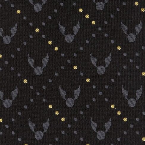 Harry Potter Golden Snitch Black Silk Men's Tie in Saudi Arabia