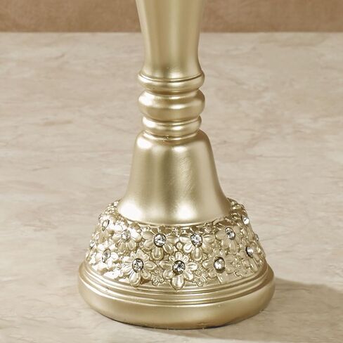 Rya Gem Candleholders Champagne Gold Set of Three in Kuwait