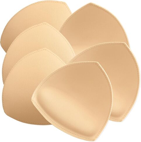 3 Pairs Bra Pads Inserts Push up,Removable Sports Breast Enhancers Inserts Enhancers for Dresses Swimsuits Bikini in Saudi Arabia