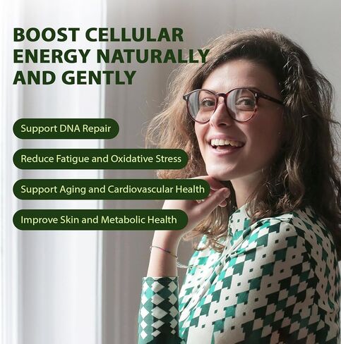 مكمل Liposomal NAD+ ريسفيراترول 1300 مجم، ريسفيراترول متحول عالي التوافر الحيوي 10، مع قوة إضافية NAD Plus، يدعم الشيخوخة وصحة القلب والأوعية الدموية والطاقة الخلوية، 60 كبسولة in Kuwait