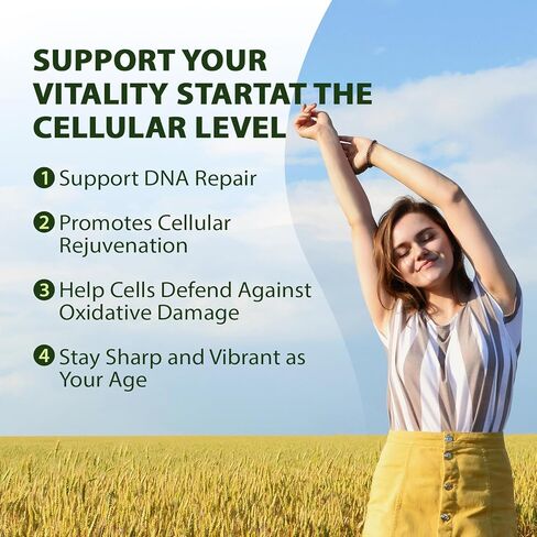 مكمل Liposomal NAD+ ريسفيراترول 1300 مجم، ريسفيراترول متحول عالي التوافر الحيوي 10، مع قوة إضافية NAD Plus، يدعم الشيخوخة وصحة القلب والأوعية الدموية والطاقة الخلوية، 60 كبسولة in Kuwait