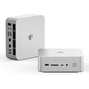 Beelink EQi13 Pro Mini PC W-11 Pro i7-13620H 32G DDR4 500G NVMe M.2 SSD Dual Display 4K@60Hz Output, Wi-Fi 6, RJ45, Built-in PSU Mini Computer in Kuwait