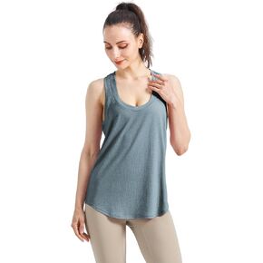 SHEEP RUN Merino Wool Camisole Racerback Tank Top Yoga Shirt Wicking Breathable Light-Weight Shirt in Saudi Arabia