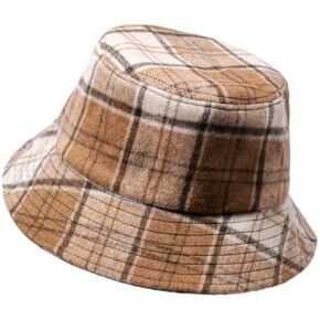 Woolen Fabric Bucket Hats for Women, Winter Warm Wool Bucket Hat, Ladies' Windproof Hat in Saudi Arabia