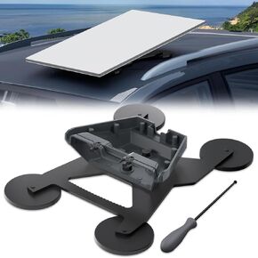 Starlink Gen 3 Mobility Mount, Anti-Theft Starlink Mounting Kit for Standard V3 Roof Flat Mounts RV Trailer Yacht Aluminum Alloy in Kuwait
