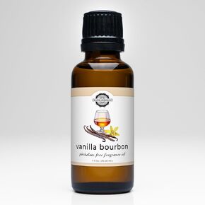 زيت عطري خالٍ من الفثالات بقوة ريفية، بوربون الفانيليا، غير سام، متوافق مع الدعامة 65، آمن للمنزل والغسيل والاستخدام الشخصي، 1 أونصة in Kuwait