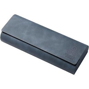 حافظة نظارة مستطيلة الشكل - حامل نظارة من جلد البولي يوريثان بغطاء صلب رفيع مع إغلاق مغناطيسي in Kuwait