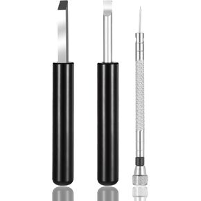3 PCS Watch Back Removal Tool, Watch Adjustment Tool Kit Pry Watches Back Cover Case Opener Watches Battery Replacement Repair Tools with Screwdriver for Wristwatch Repair in Saudi Arabia