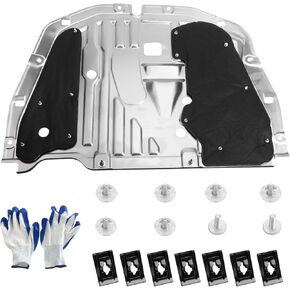 Engine Splash Guard Shield Under Car Shield Cover Compatible with Honda Accord 2018 2019 2020 2021 2022，74116-TVA-A00 74116TVAA00 Engine Splash Guard，Aluminum Engine Case Guard in Kuwait