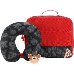 Bioworld Five Nights at Freddy's 3-Piece Neck Pillow Packing Cube & Luggage Tag Travel Set in Saudi Arabia