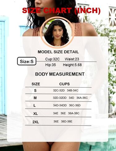 قطعة بيكيني علوية نسائية من COCOSHIP مصنوعة من نسيج مجعد ومبطنة ورباط خلفي قابل للتعديل in Kuwait