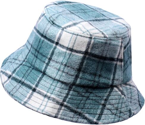 Woolen Fabric Bucket Hats for Women, Winter Warm Wool Bucket Hat, Ladies' Windproof Hat in Saudi Arabia