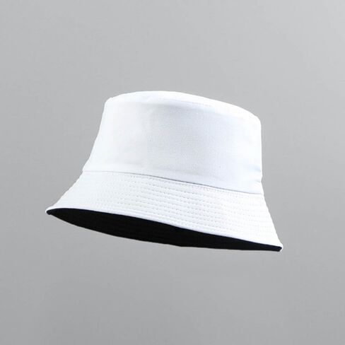 100% Cotton Bucket Hat White in Saudi Arabia