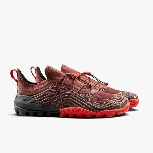 Vivobarefoot Hydra ESC Mens | Barefoot Trainers | Ultra-Lightweight Shoe | Build Strength, Balance & Mobility | Wide Fit Grounding Shoes | Flexible | Red Clay in Saudi Arabia