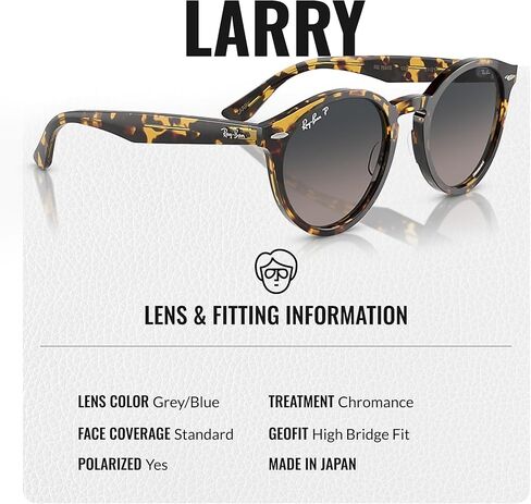 Ray-Ban RB7680S LARRY Phantos Shaped Sunglasses for Men & Women with Official RAYBAN Eyewear Kit in Saudi Arabia