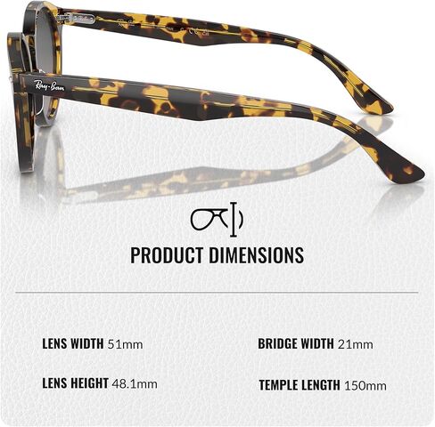 Ray-Ban RB7680S LARRY Phantos Shaped Sunglasses for Men & Women with Official RAYBAN Eyewear Kit in Saudi Arabia