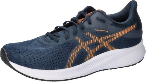 ASICS Men's Patriot 13 Running Shoes, 9.5, French Blue/Sunrise RED in Saudi Arabia