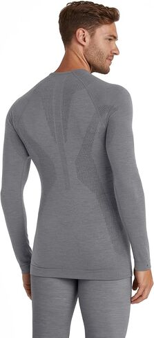 FALKE Men's Wool Tech. Base Layer Top, 1 Piece in Saudi Arabia