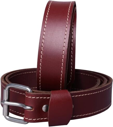HILASON Western Genuine Leather Belt for Men Women Cowboy Cowgirl Handmade Unisex Full Grain Heavy Duty Tooled Jeans in Saudi Arabia