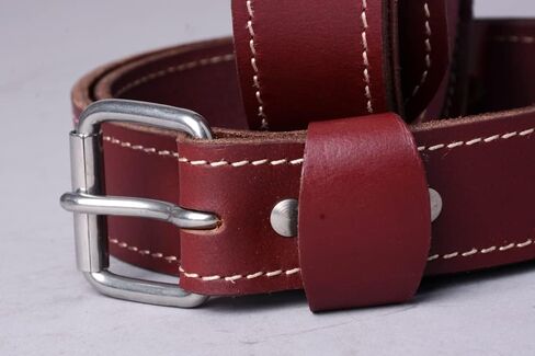 HILASON Western Genuine Leather Belt for Men Women Cowboy Cowgirl Handmade Unisex Full Grain Heavy Duty Tooled Jeans in Saudi Arabia