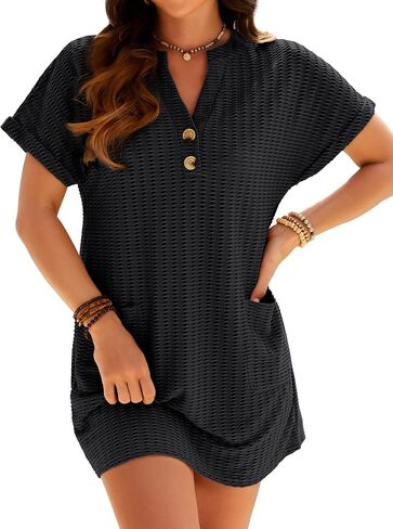 Blooming Jelly Womens Swimsuit Coverup Swimwear Beach Cover Ups Bikini Bathing Suit Cover Up Swim Suit Pool Coverups in Saudi Arabia