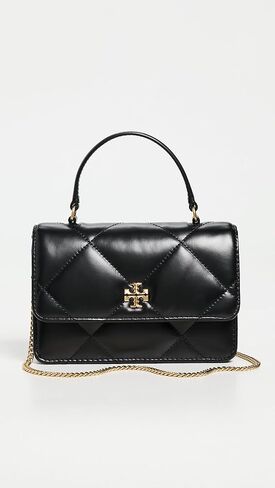 Tory Burch Women's Kira Diamond Quilt Mini Top Handle Chain Crossbody Bag in Saudi Arabia