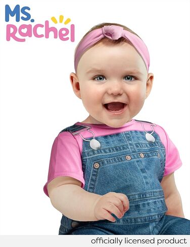Rubies baby-girls Ms. Rachel Costume Jumpsuit and Headband in Saudi Arabia