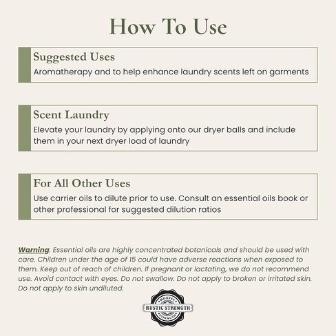 زيت عطري خالٍ من الفثالات بقوة ريفية، بوربون الفانيليا، غير سام، متوافق مع الدعامة 65، آمن للمنزل والغسيل والاستخدام الشخصي، 1 أونصة in Kuwait