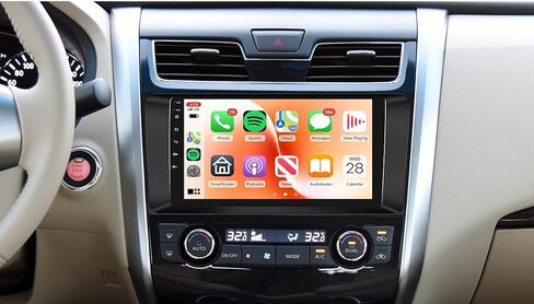 8 CORE 6G+128G CAR RADIO لنيسان Altima 2013-2018 ، Rimoody Android Car Stereo Carplay Android Auto 9 Inchescreen GPS 4G-WIFI Bluetooth FM DSP-36 Link 59-Ui سمات النسخ الاحتياطي AHD AHD in Kuwait