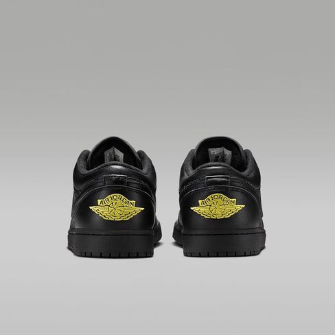 حذاء Air Jordan 1 Low SE للرجال (أسود/أنثراسيت/أصفر دائري) in Kuwait
