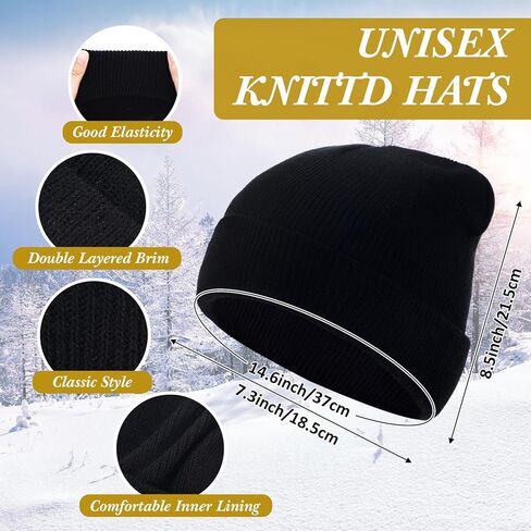 90 Pcs Hats Scarves Gloves Supplies Bulk Winter Beanie Hats Black Grey Grids Scarves Touchscreen Gloves Gift in Saudi Arabia
