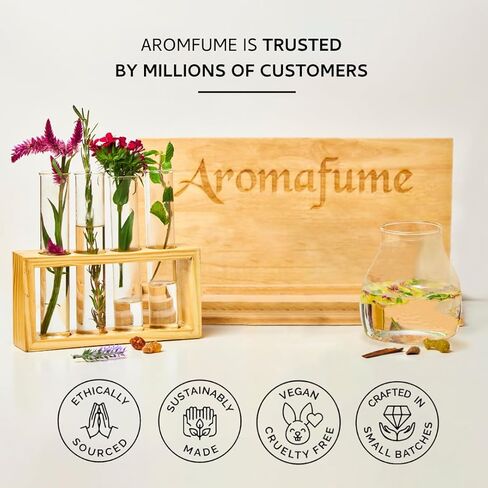 Magic Lavender Essential Oil Diffuser Blend by Aromafume | 1 x 30ml / 1 fl oz | Herbal & Fresh Scent for Relaxation & Meditation Bliss | Calming Aromatherapy Oil | Vegan & Cruelty-Free in Saudi Arabia