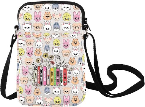 حقيبة كتف LEVLO SKZ Animal Crossbody هدية لمحبي SKZ من الكرتون، حقيبة كتف بضائع in Kuwait