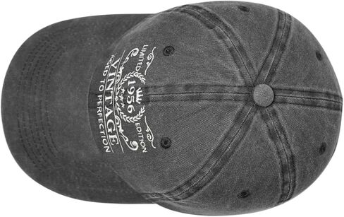 70th Birthday Gifts for Men Women, 70 Year Old Gifts Ideas, Washed Cotton Embroidered Baseball Caps Adjustable in Saudi Arabia