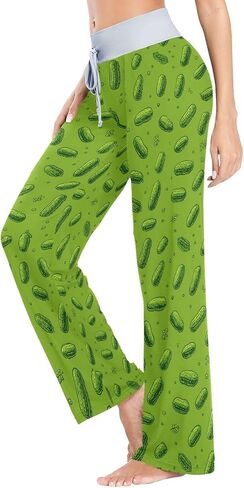 Womens Pajama Pants Christmas Tree Cakes Womens Lounge Pants Xmas Soft Womens Sleep Pants in Saudi Arabia
