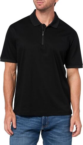Armani Exchange Mens Regular Fit Cotton Polo in Saudi Arabia