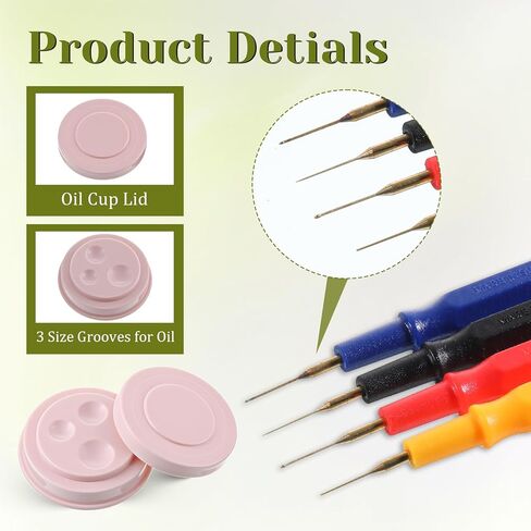 طقم إصلاح الساعات، أدوات إصلاح الساعات مع 4 إبرة قلم زيتية مختلفة الحجم وكوب زيت واحد لإصلاح الساعات in Saudi Arabia